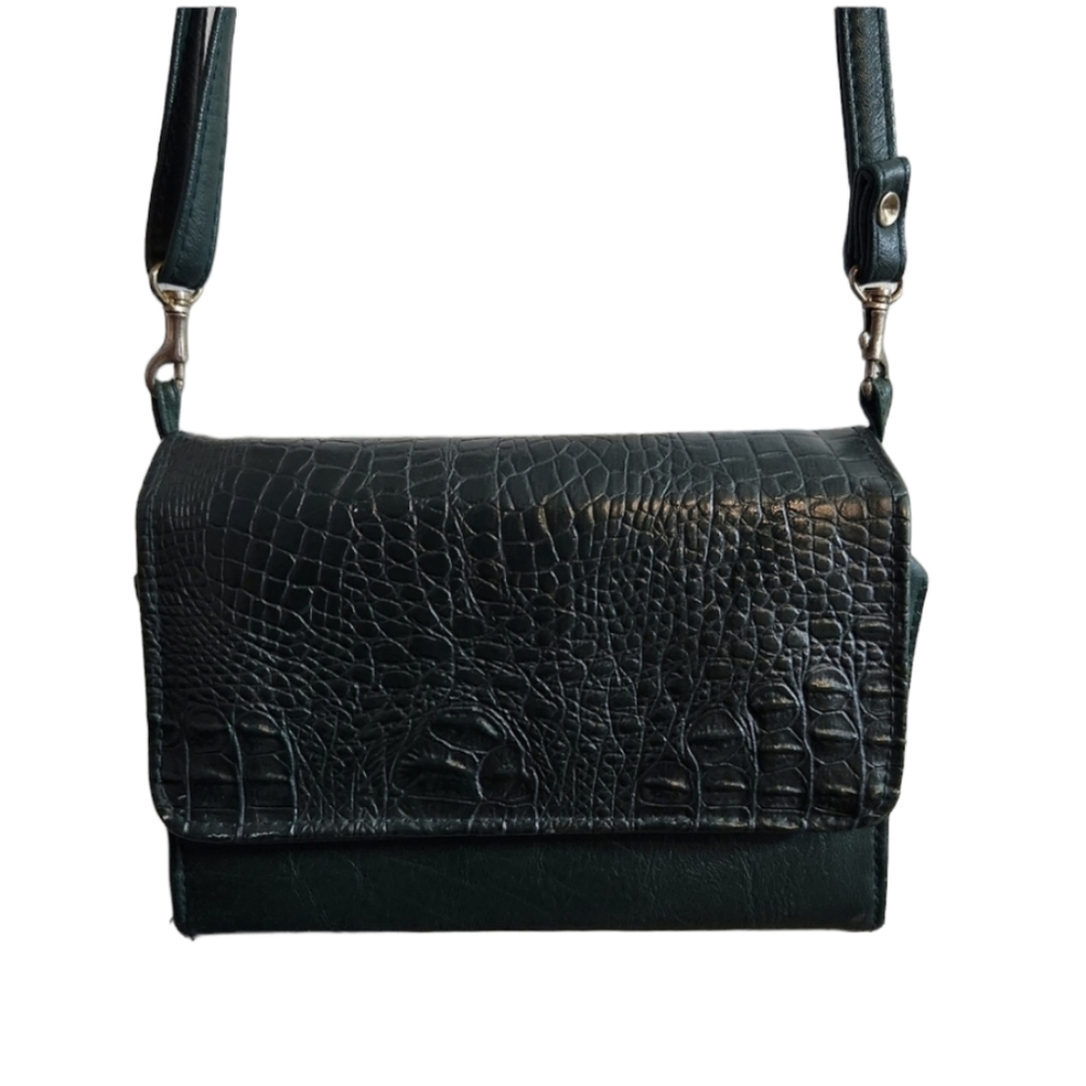 Kolta Green Crossbody Bag